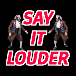 Turn It Up Benjamin Say It Louder GIF