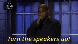 Turn It Up Kanye West Motioning GIF