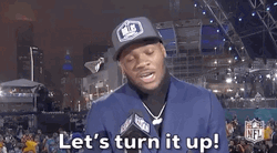 Turn It Up Micah Parsons NFL Player GIF
