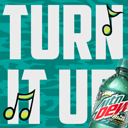 Turn It Up Mountain Dew Advertisement GIF