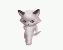 Turning Around Step Dancing Cat Meme GIF