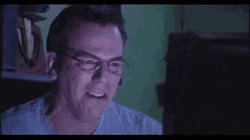 Turning Off Laptop Laughing Then Crying  GIF
