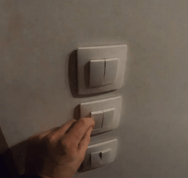 Turning On And Off Light GIF