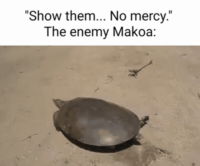 Turtle Crawling Out Of Sand Hole Show Them No Mercy Enemy Makoa GIF