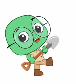 Turtle Dancing While Holding A Shovel GIF