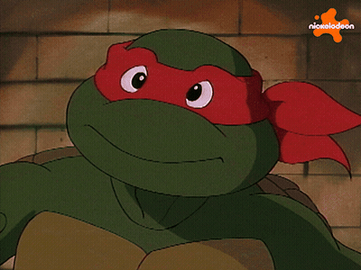 Turtle With Tongue Out Nickelodeon Logo GIF