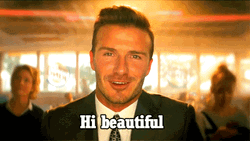 Tuxedo David Beckham GIF