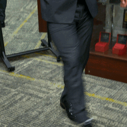 Tuxedo Man Fit Check GIF