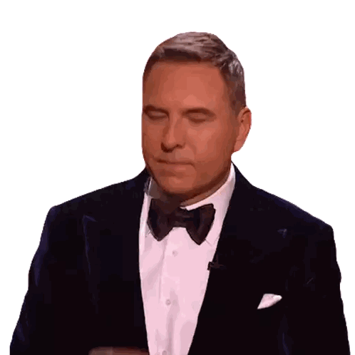 Tuxedo Man Making Funny Face Sticker