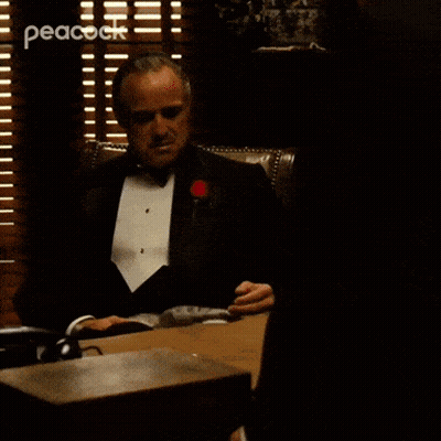 Tuxedo Man Says Don Corleone Give Me Justice GIF