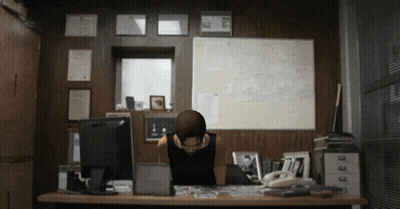 TV Land Ad Woman Putting Chips On Table GIF