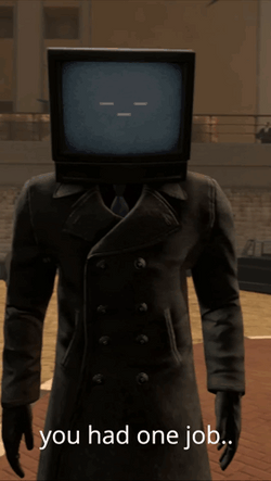 Tv Man 1546 Skibidi Toilet GIF