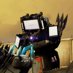 Tv Man Looking Around Skibidi Toilet Web Series GIF