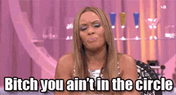 TV Personality Evelyn Lozada You Ain't In Circle GIF