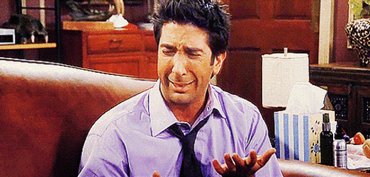 Tv Shows Friends Cries David Schwimmer GIF