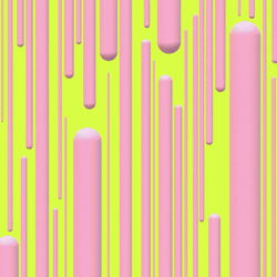 TV Static Pink Yellow GIF