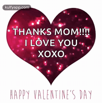 Tweety Bird Holding Heart Saying Thank You Happy Valentine's Day GIF