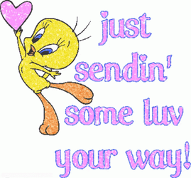 Tweety Sends Wonderful Day GIF