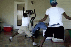 Twerk Gym Buddies GIF