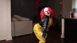 Twerking Clown Pennywise Dancing GIF