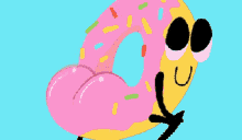 Twerking Sprinkled Donut GIF