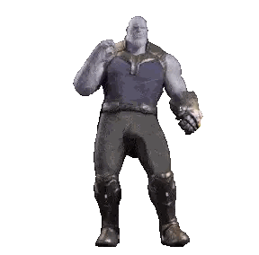 Twerking Thanos Sticker