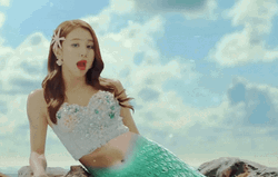Twice Chaeyoung Mermaid GIF