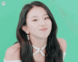 Twice Member Chaeyoung Adorable Squinting Eyes