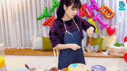 Twice Momo Baking GIF
