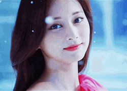 Twice Tzuyu In Snow GIF
