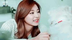 Twice Tzuyu Loves Her Dog GIF