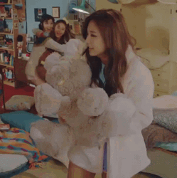 Twice Tzuyu Playing The Bear GIF