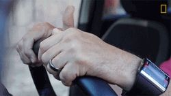 Twiddling Thumbs Car Wheel Steering Wheel Waiting  GIF