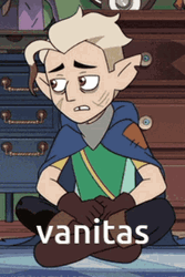 Twiddling Thumbs Hunter The Owl House Vanitas Waiting  GIF
