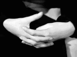 Twiddling Thumbs Waiting Anxious Patience Black And White GIF