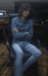 Twiddling Thumbs Waiting Bored Spinning Chair GIF