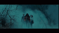 Twilight Foggy Walk GIF