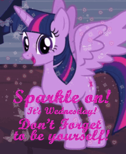 Twilight Sparkle Be Yourself GIF