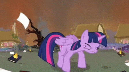 Twilight Sparkle Laser Beam GIF