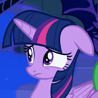Twilight Sparkle Sad And Tired GIF