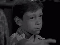 Twilight Zone Boy Pointing It's Him GIF