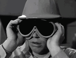 Twilight Zone Pepe Frog Goggles Off GIF