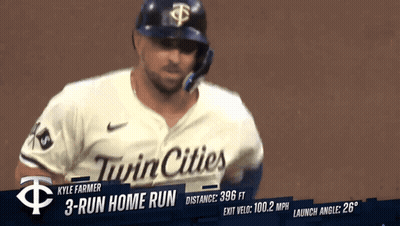 Twin Cities Baseball Player Ready To Run Home GIF