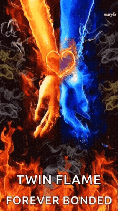 Twin Flame Forever Bonded Hands GIF