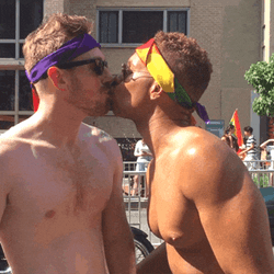Twinks Kisiing Embracing Life's Adventure GIF