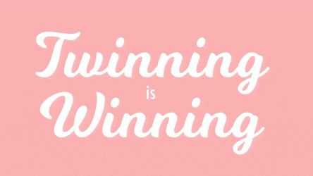 Twinning Is Winning GIF