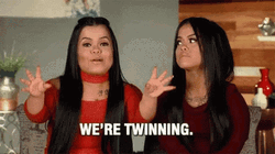 Twinning Sassy Girls GIF