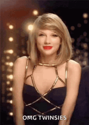 Twinning Taylor Swift Twinsies GIF