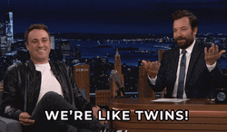 Twinning We're Like Twins GIF