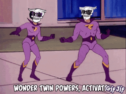Twins GIF